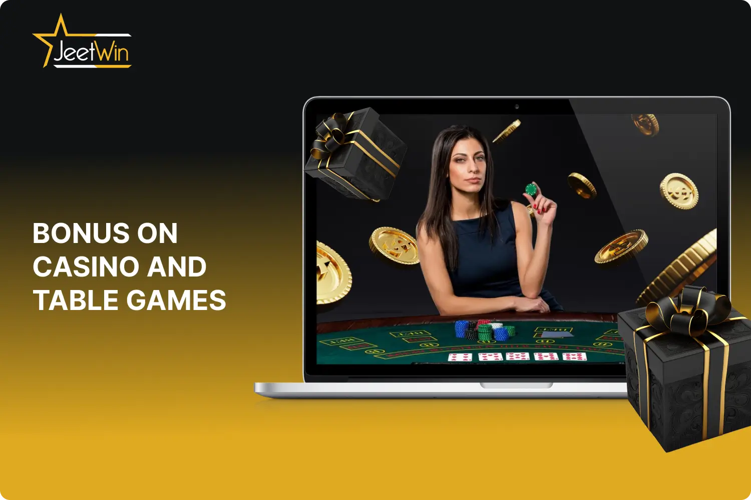 A nice bonus from Jeetwin awaits casino and table games gamblers from India