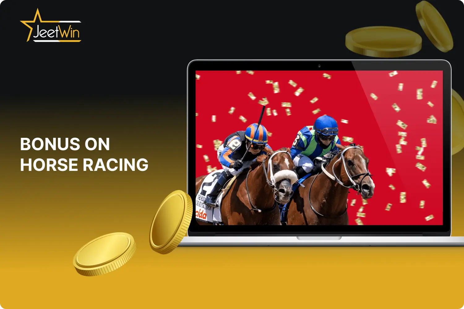 Indian horse racing bettors can get a welcome bonus from Jeetwin