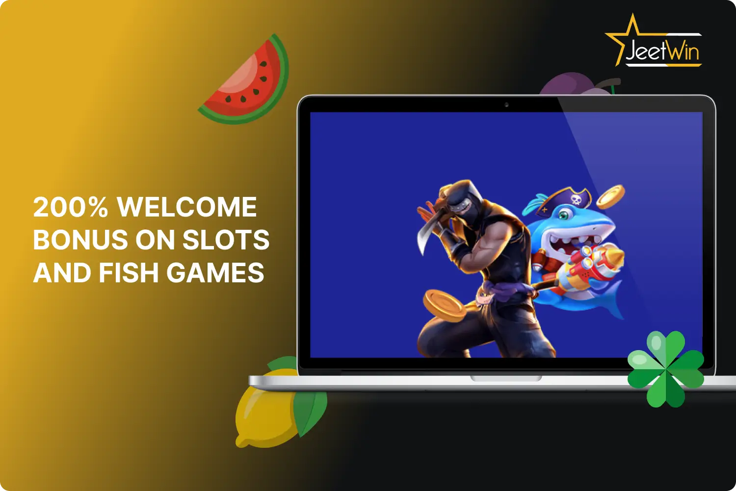 स्लॉट्स और फिश गेम्स पर स्वागत बोनस जीतविन ऑनलाइन कैसीनो में भारत के उपयोगकर्ताओं का इंतजार कर रहा है